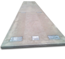 Pont bascule en béton