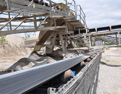 Pesage sur bande carriére 4 pesage pour recomposition de granulat en carriere