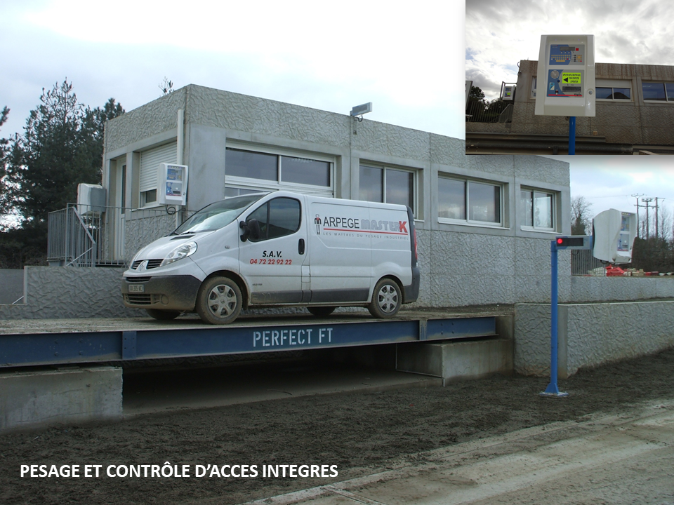 pont-bascule et vehicule atelier en carriere pont-bascule et véhicule atelier
