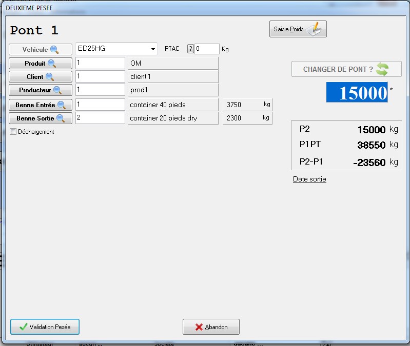 Winstar-Peseecontainer