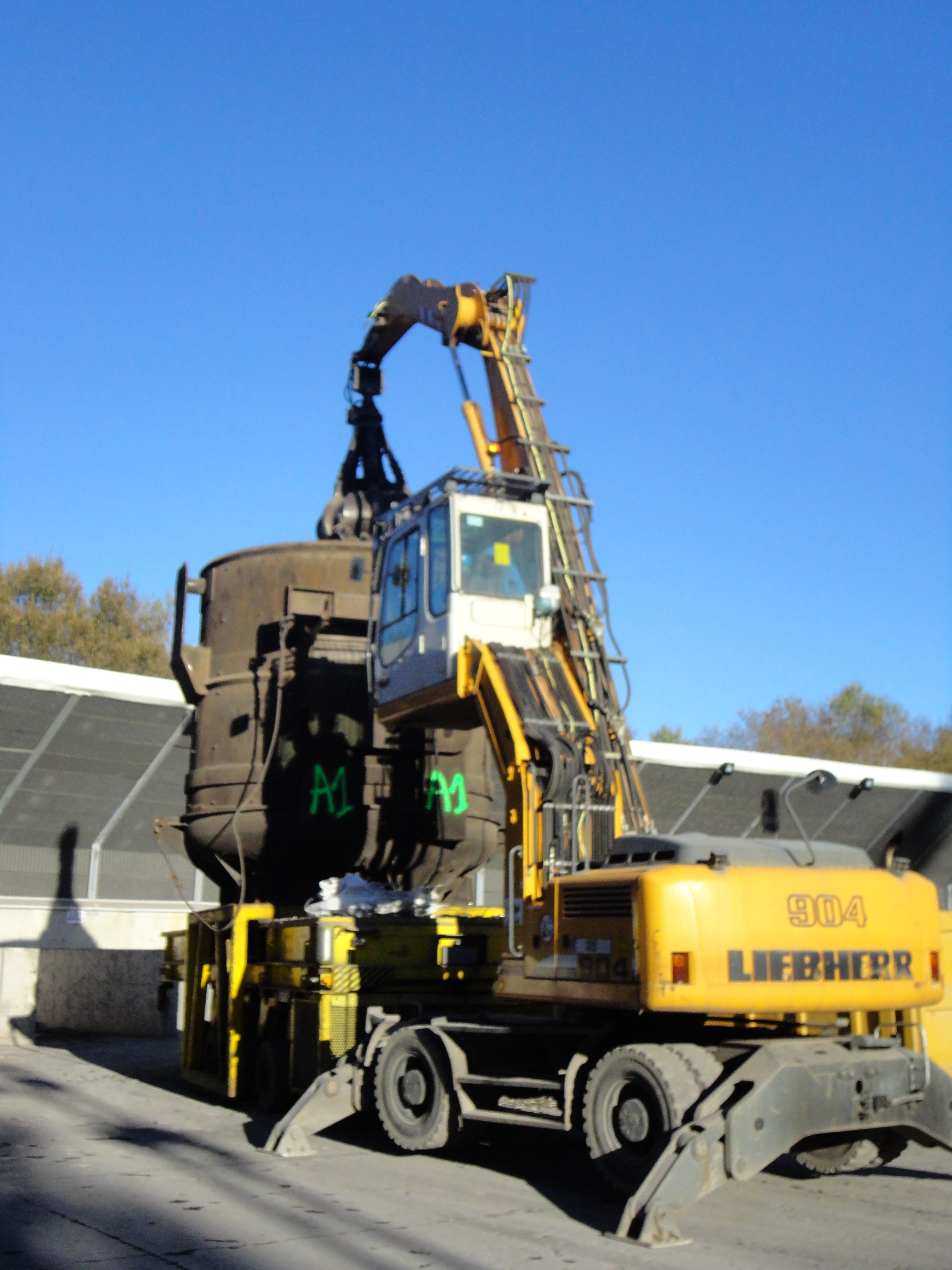 chargement-matiere-engin etude-de-cas-sidérugie